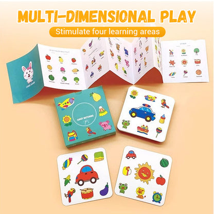 Educational & Interactive Parent-Child Matching Game Cards