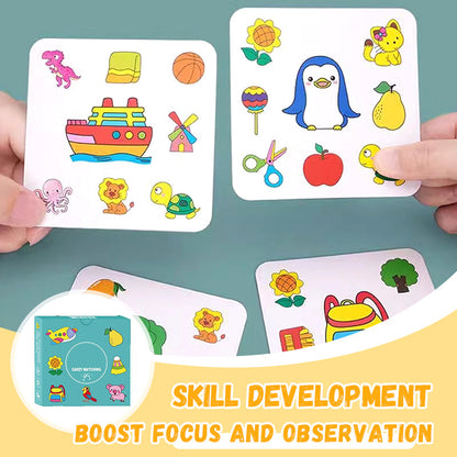 Educational & Interactive Parent-Child Matching Game Cards