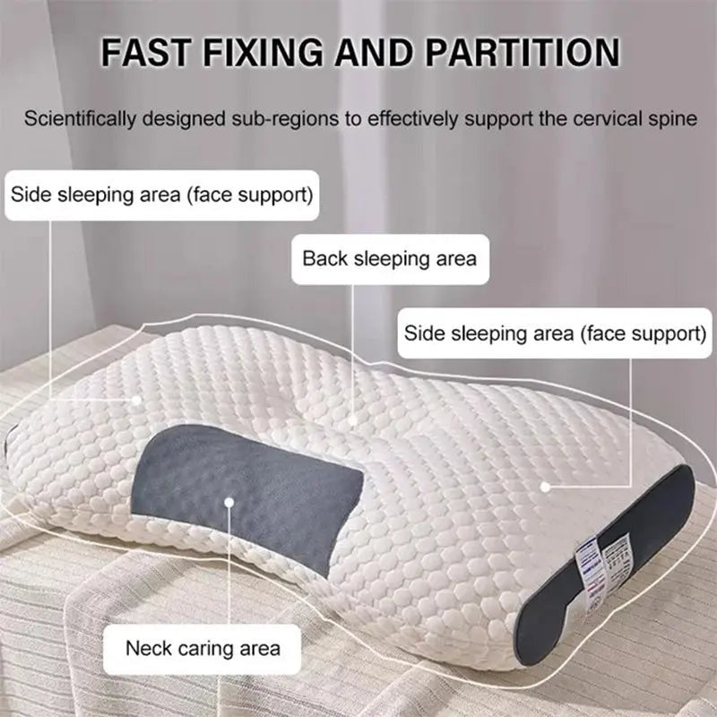🔥🎁Hot Sale 50% OFF🛏️Antibacterial Neck Support Sleep-Aid Massage Pillow