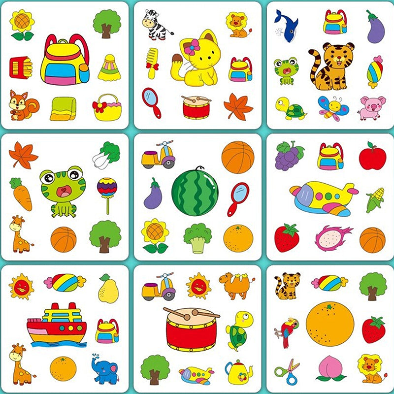 Educational & Interactive Parent-Child Matching Game Cards