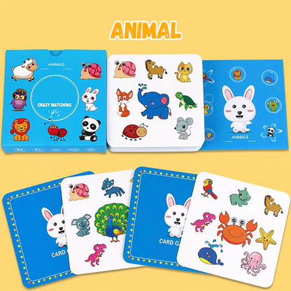 Educational & Interactive Parent-Child Matching Game Cards