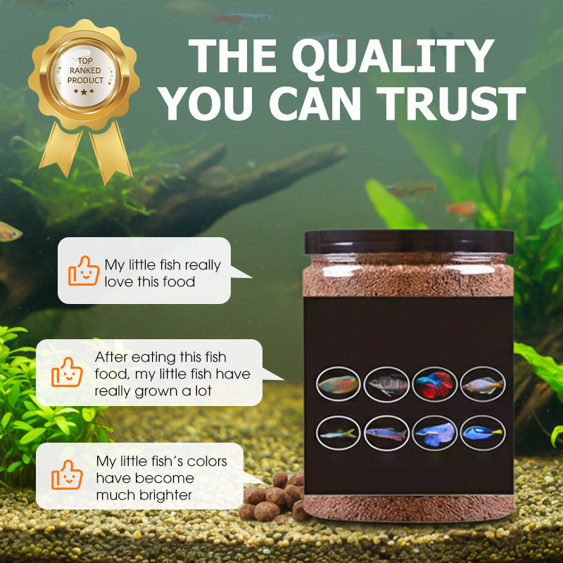 High-Protein Fish Food for Small Fish