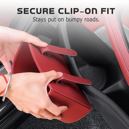 🥳2026 HOT SALE🥳💞95K+ SOLD!🚗🧺 50% OFF! Leather Car Door Cup Holder – Wide‑mouth opening, easy reach for drinks & phone. Clip‑on secure fit. PU leather, tough & stylish. 🛡️✨