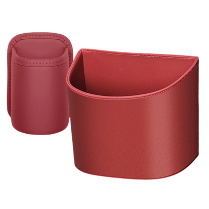 🥳2026 HOT SALE🥳💞95K+ SOLD!🚗🧺 50% OFF! Leather Car Door Cup Holder – Wide‑mouth opening, easy reach for drinks & phone. Clip‑on secure fit. PU leather, tough & stylish. 🛡️✨