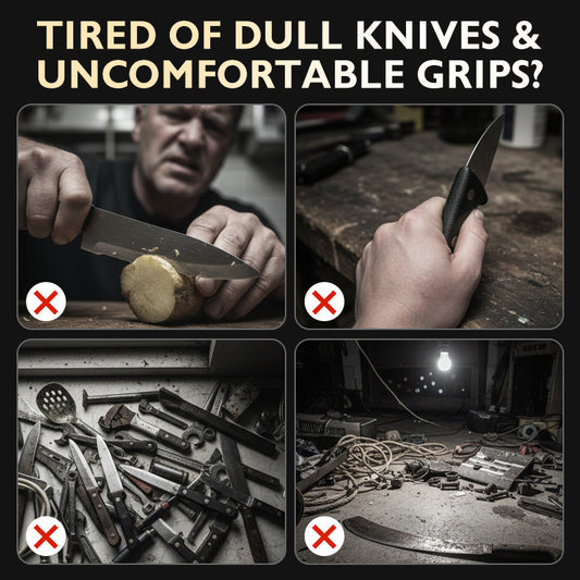 Meat Cleaver Knife with Sheath