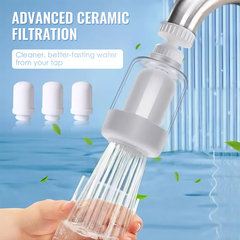 💧360° Rotating Faucet Water Filter ✅Dual‑Mode Water Outlet Tap Filter For Home Kitchen
