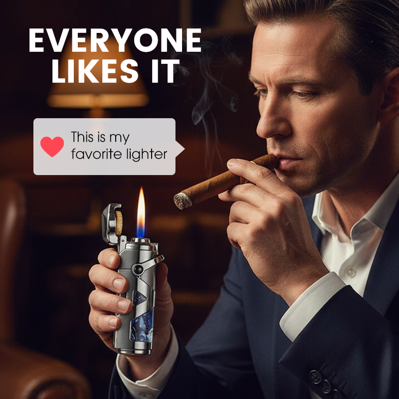 Windproof & Multifunctional Portable Cigar Lighter