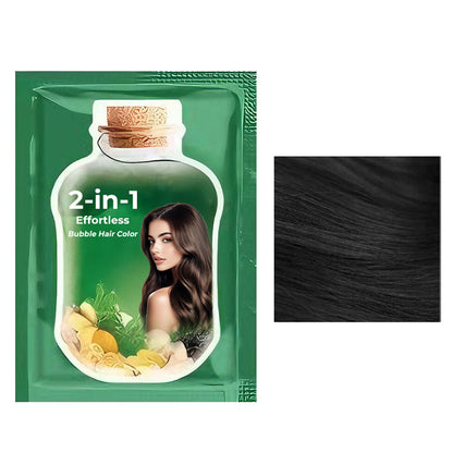 2-in-1 Effortless Bubble Hair Color