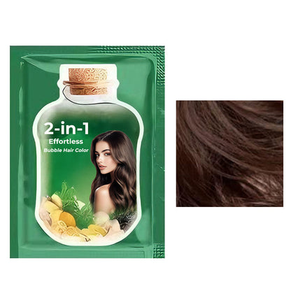 2-in-1 Effortless Bubble Hair Color