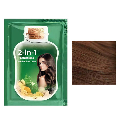 2-in-1 Effortless Bubble Hair Color