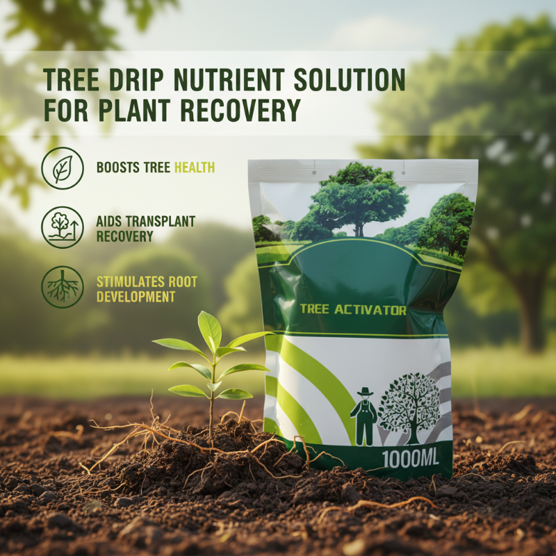 🌳 Tree Drip Nutrient Solution for Plant Recovery ✨