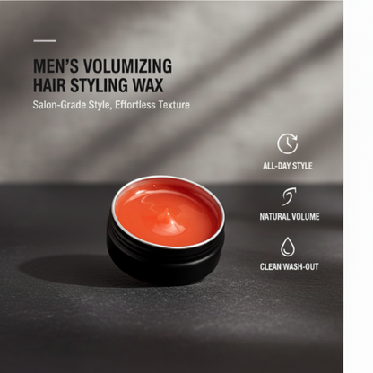 Men's Volumizing Hair Styling Wax