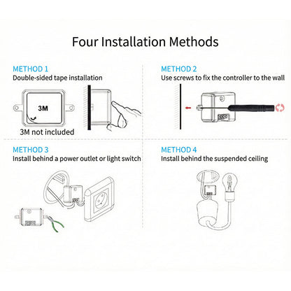 Self-Powered Wireless Light Switch