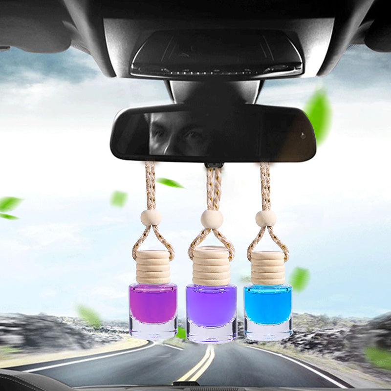Mini Hanging Essential Oil Fragrance for Car Interiors