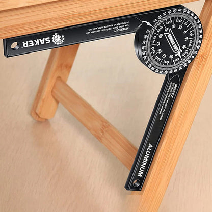 📏Precision Protractor (Aluminum/Plastic)