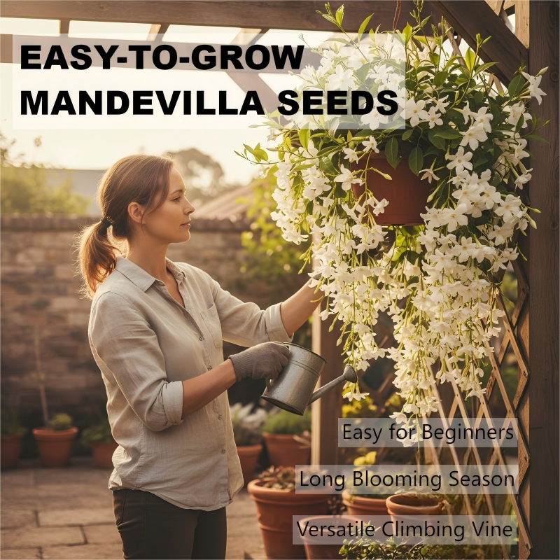 Easy-to-Grow Mandevilla Seeds