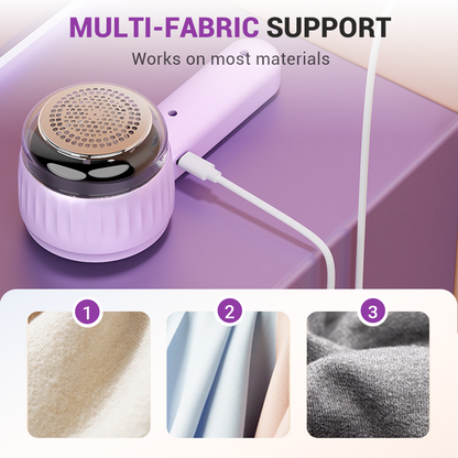 🔥 “Six-Blade Cyclone” Powerful Fabric Lint Remover ✨ —— Professional-grade garment revitalization, say goodbye to embarrassing lint balls!