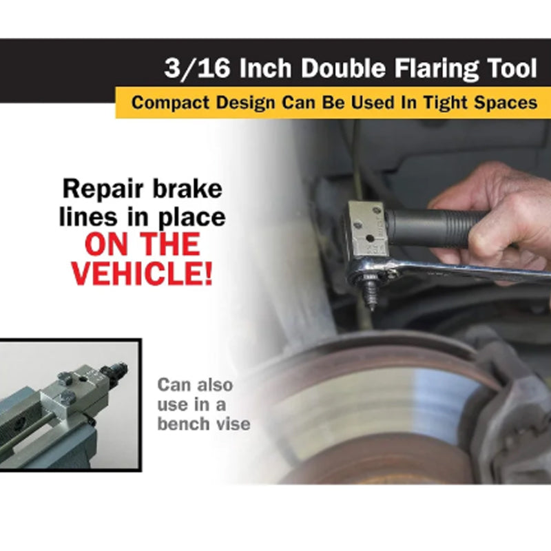 Universal Automotive Brake Pipe Flaring Tool Kit