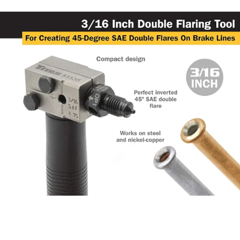 Universal Automotive Brake Pipe Flaring Tool Kit