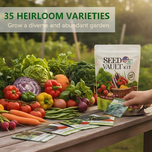 Gardener's Basics Survival Vegetable Seeds