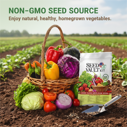 Gardener's Basics Survival Vegetable Seeds