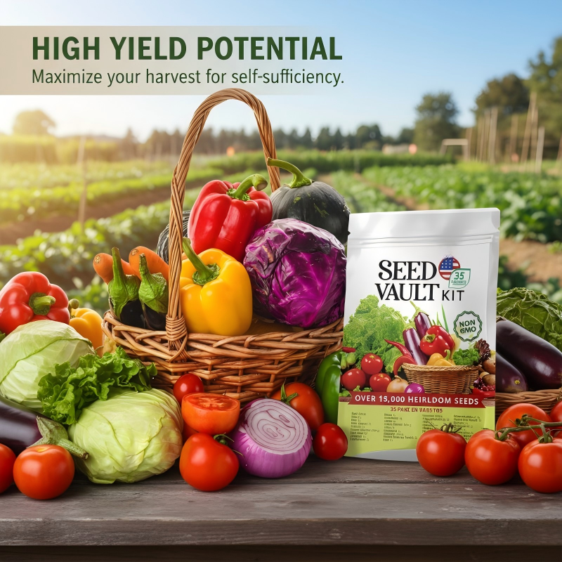 Gardener's Basics Survival Vegetable Seeds