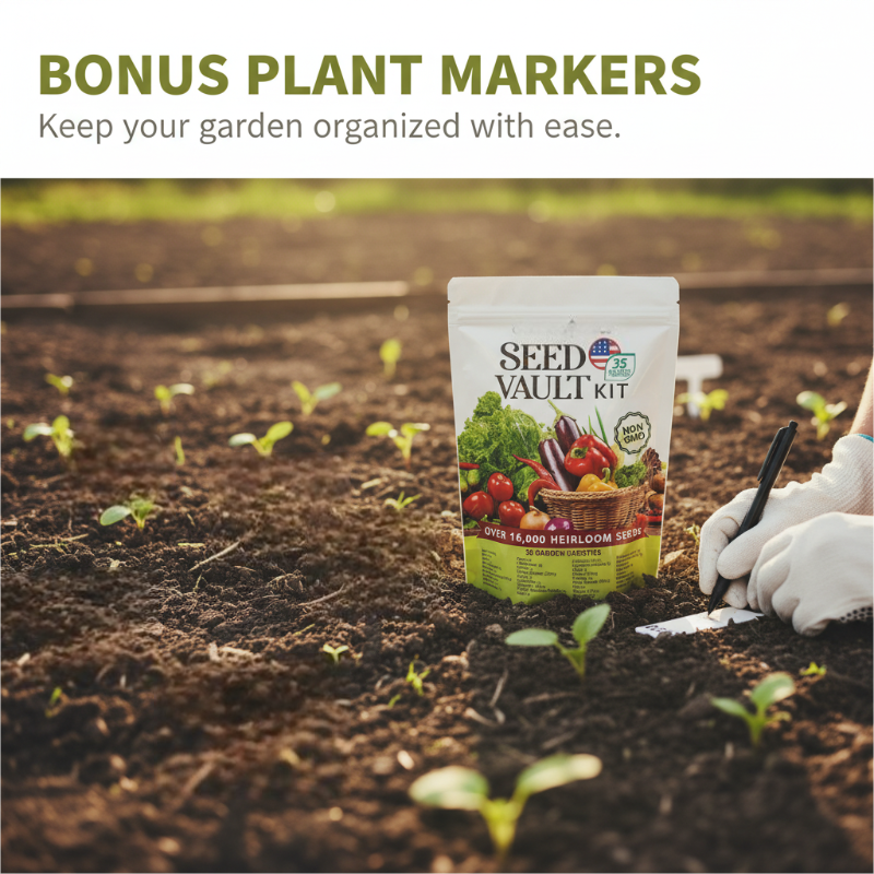 Gardener's Basics Survival Vegetable Seeds