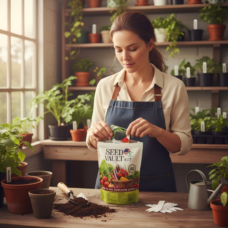 Gardener's Basics Survival Vegetable Seeds