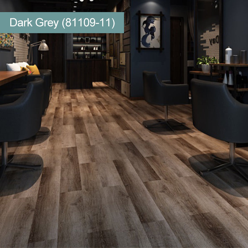 🧱 BUY 2 GET 3 FREE! 🔥（36 in × 6 in × 1/8 in）🏠 Wood Grain Peel and Stick Floor Tiles ， Self-Adhesive, Waterproof & Easy DIY Installation 🌿