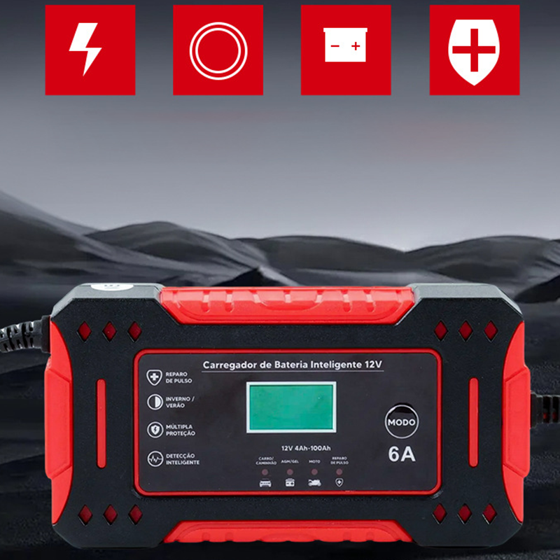 ⚡️ Portable Smart Car Battery Charger 🔋