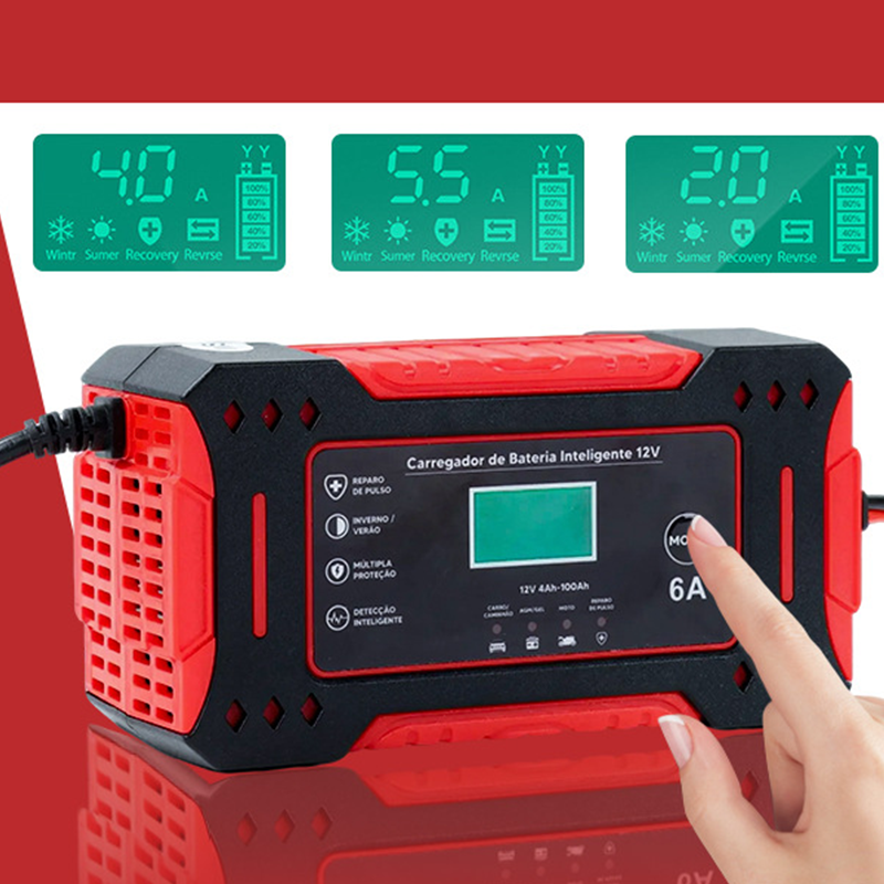 ⚡️ Portable Smart Car Battery Charger 🔋