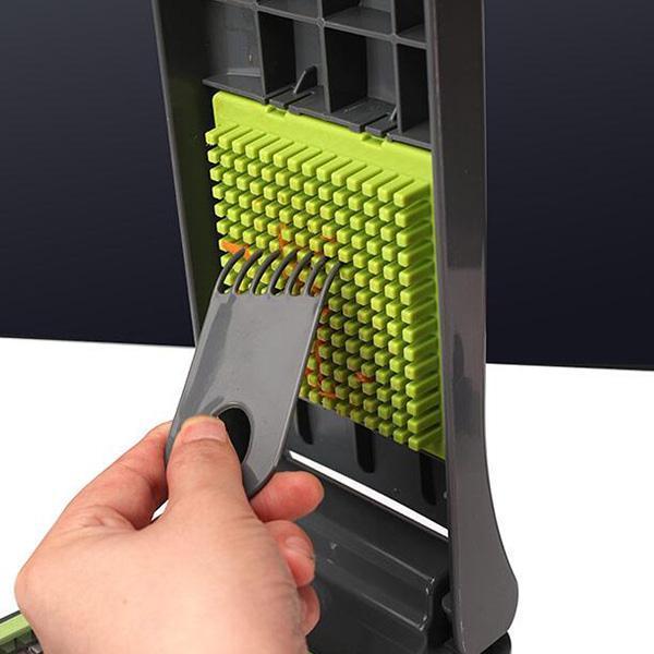 ✨Multifunction vegetable slicer – stainless steel blades, easy to clean, multiple cooking modes🥗