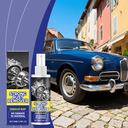 💫Buy Two, Get One Free💫 All-Purpose Powerful Rust Remover Spray for Cars— Works on bumpers, exhaust pipes, and trim strips. Effortlessly removes rust in minutes