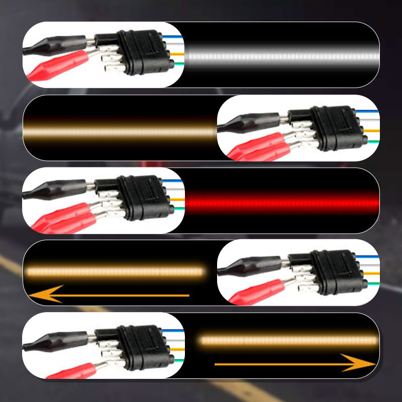 ⏰🌟Waterproof LED Tailgate Bar Strip for Truck