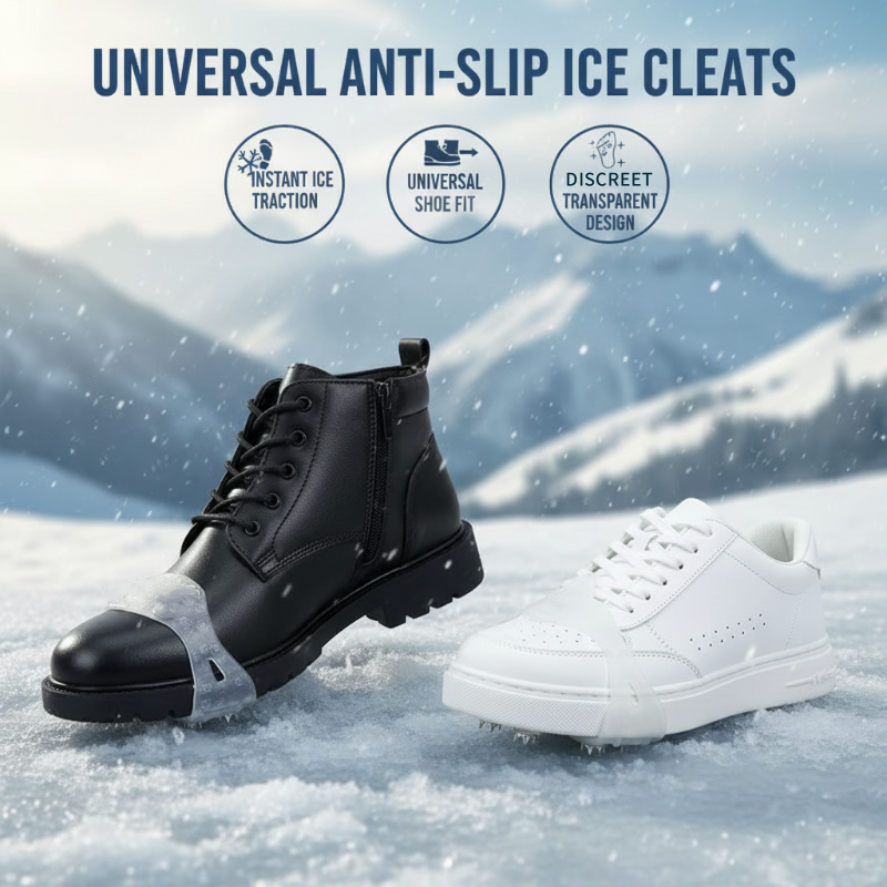 🪡Universal 5-Tooth Ice Cleats for Shoes & Boots⚡