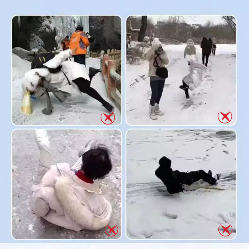 🪡Universal 5-Tooth Ice Cleats for Shoes & Boots⚡