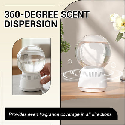 ❄️🔮 Snow Globe-Shaped Inverted Aromatherapy 🪔