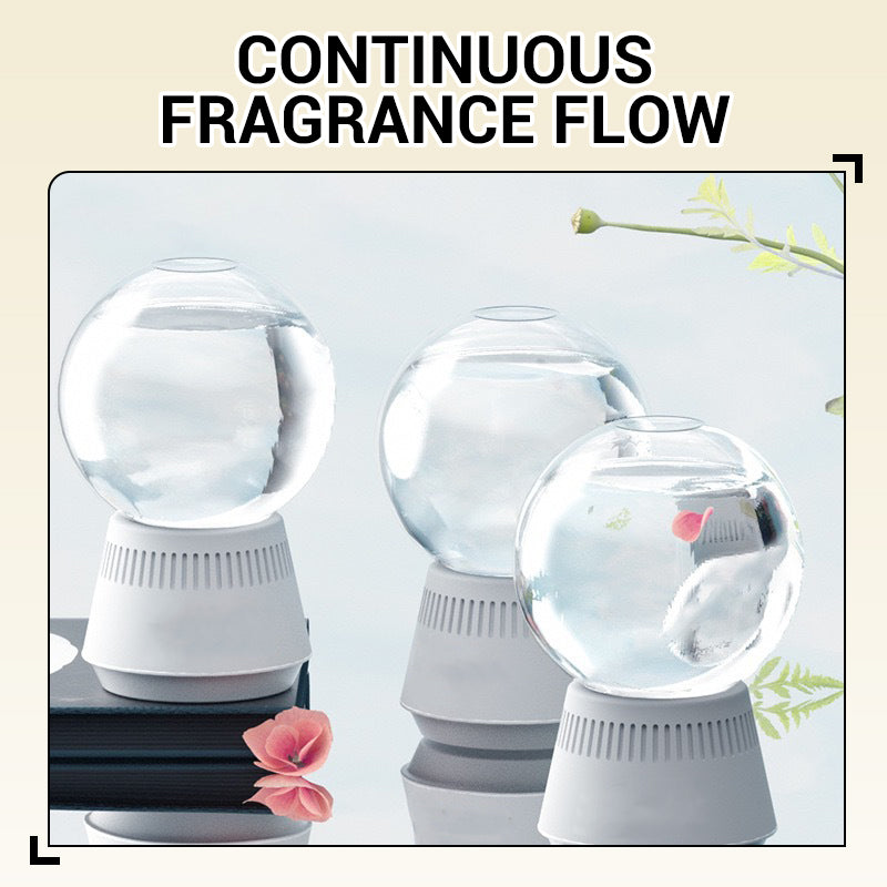 ❄️🔮 Snow Globe-Shaped Inverted Aromatherapy 🪔