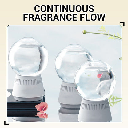 ❄️🔮 Snow Globe-Shaped Inverted Aromatherapy 🪔