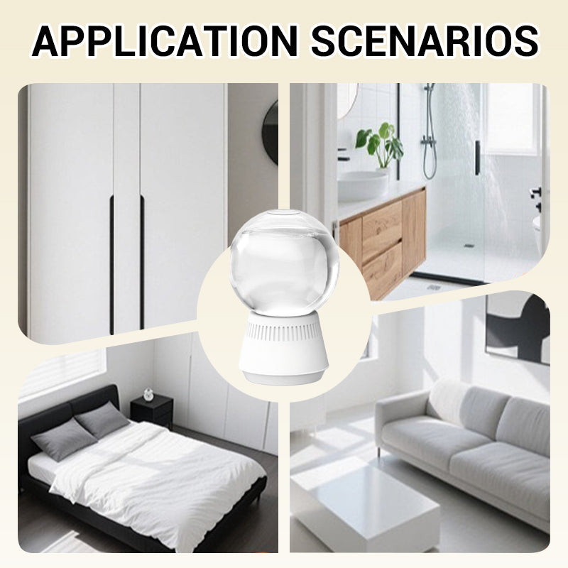 ❄️🔮 Snow Globe-Shaped Inverted Aromatherapy 🪔