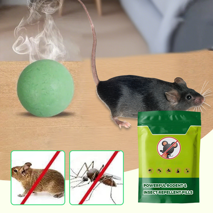 ✨ Powerful Rodent & Insect Repellent Pills ⚡