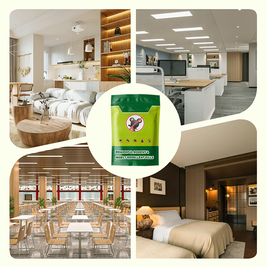 ✨ Powerful Rodent & Insect Repellent Pills ⚡