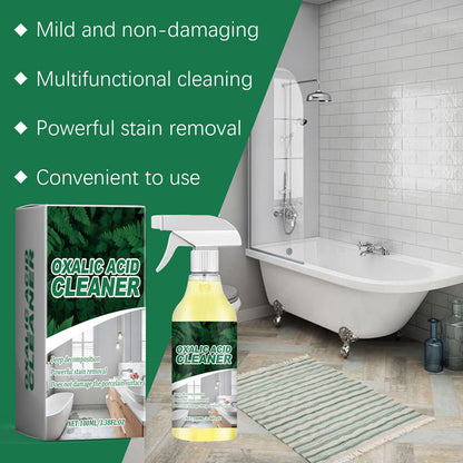 🥳2026 HOT SALE🥳💞50K+ SOLD!💥🔬 【CLEARANCE!】Molecular-Level Cleaning Tech! Oxalic Acid Cleaner Dissolves Rust & Limescale 57% OFF🚽✨