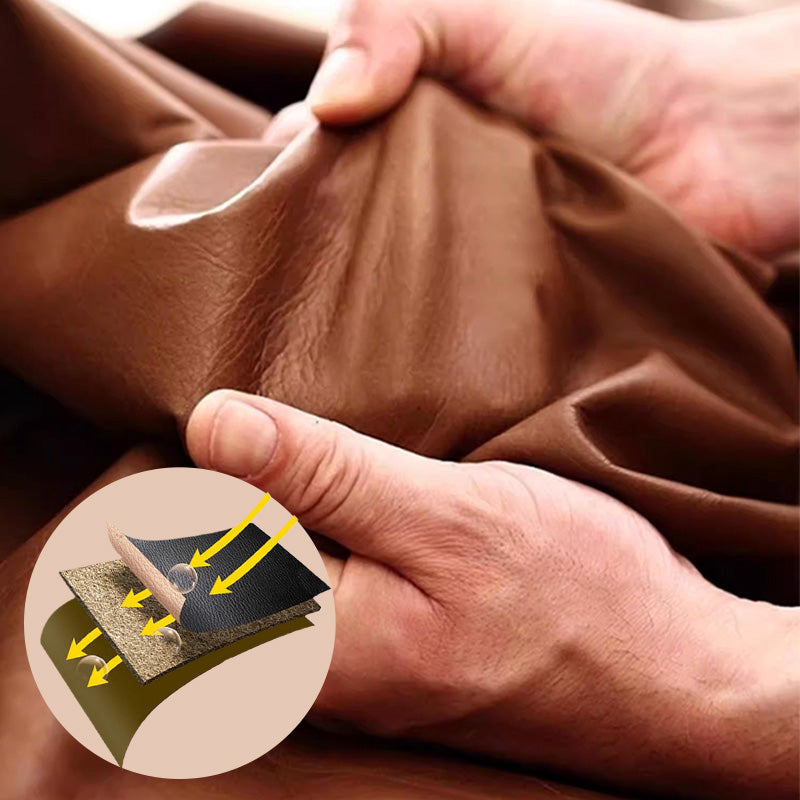 ✨ Leather Care & Cleaning Cream with Sponge 🧼