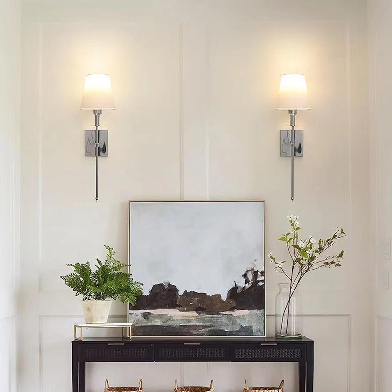 🛋️ 🪞Classic Fabric Shade Wall Light 🌙