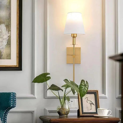 🛋️ 🪞Classic Fabric Shade Wall Light 🌙