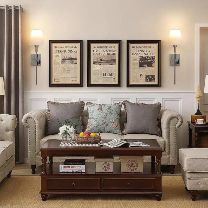 🛋️ 🪞Classic Fabric Shade Wall Light 🌙