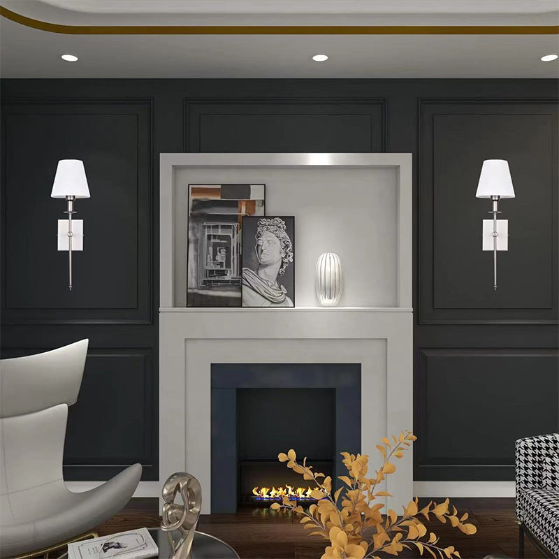 🛋️ 🪞Classic Fabric Shade Wall Light 🌙