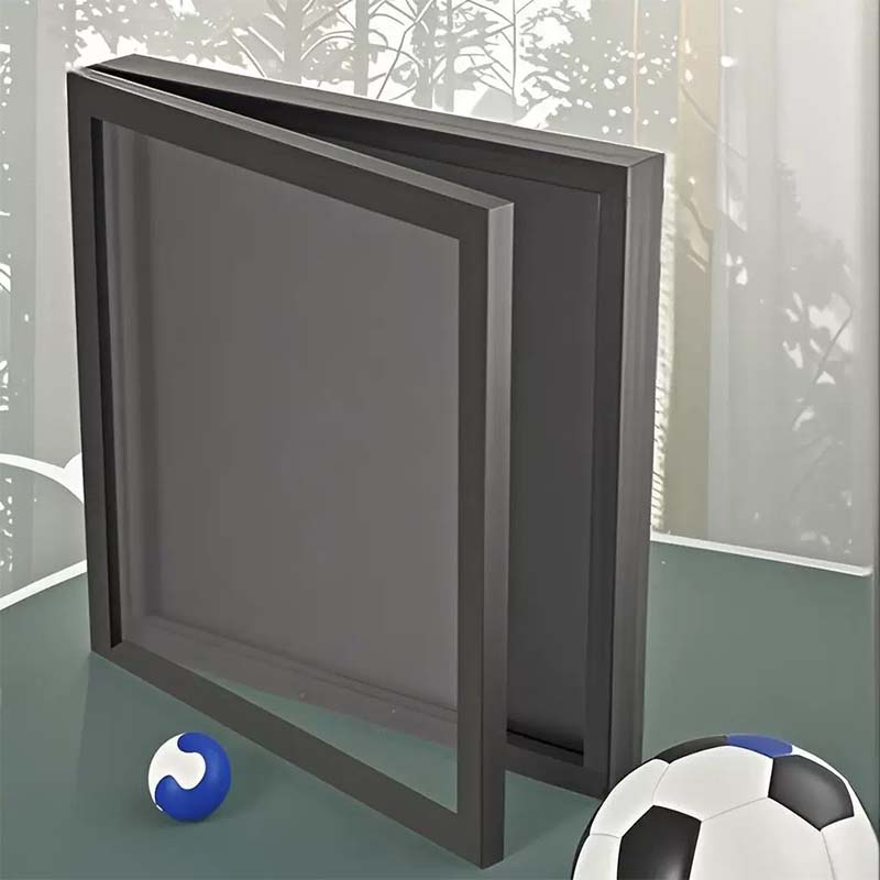 🧥Wooden Memorial Jersey Display Frame (Magnetic Door) – Keep Your Sweat & Love In Perfect Condition!