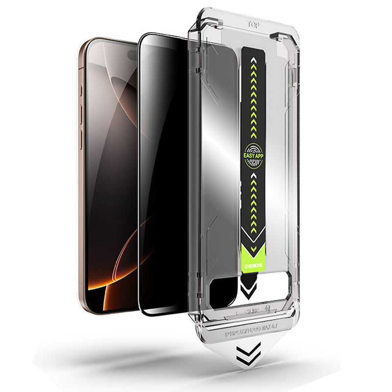 One Fish [2-Pack] Screen Protector for iPhone 17 Pro Max / 17 Pro, Samsung & Google | Privacy Protection, Polarized Eye Care, Scratch-Resistant, Easy Install